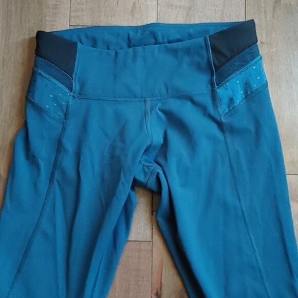 Lululemon Athletic Capri Leggings green size 4 - Picture 1 of 9